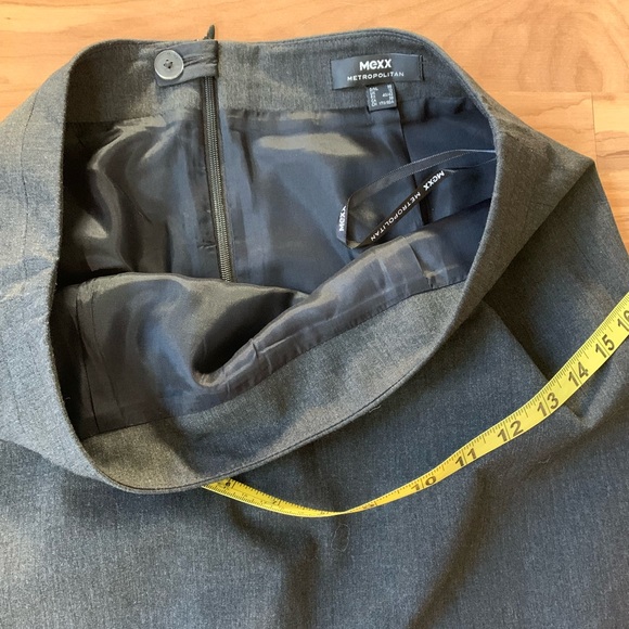 Fully Lined Perfect Grey Pencil Skirt: Mexx Metropolitan - Picture 10 of 12